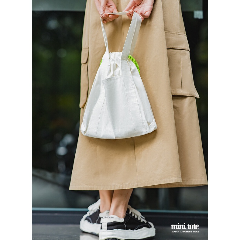 Maden brand Túi Vải canvas mini Đeo Vai Phong Cách retro Mùa Thu 2022