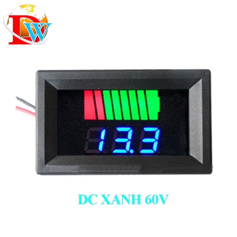 Máy kiểm tra dung lượng pin Lithium có đèn LED kỹ thuật số 12V 24V 36V 48V 60V 72V chất lượng cao