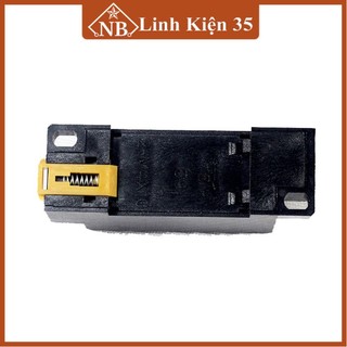 Đế Relay Omron 8P PTF-8A (chất liệu: nhựa đen cứng)
