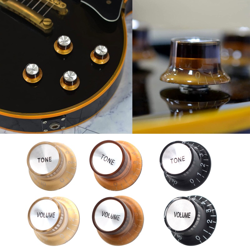 Mon volume tone electric guitar speed ​​Núm điều khiển cho đàn guitar điện les pau l