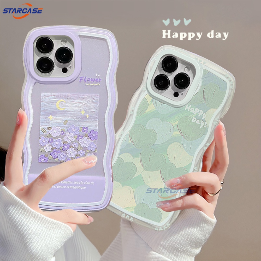 Ốp Điện Thoại Viền Lượn Sóng Cho Samsung A04s A04E A13 A23 A12 A22 A03 A32 A03s A50 A50s A51 A31 A02s A21s A10S A20 A52 A52s M12