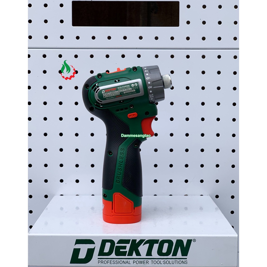 Máy bắn vít trượt pin 14V DEKTON D16-CV45BL 45Nm