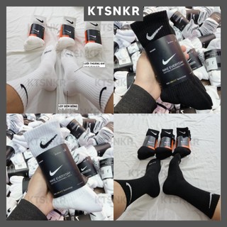 Tất thể thao 𝗗𝗥𝗜-𝗙𝗜𝗧 𝗛𝗶𝗴𝗵 cotton 1 pack 3 đôi chuyên gym chạy đá bóng