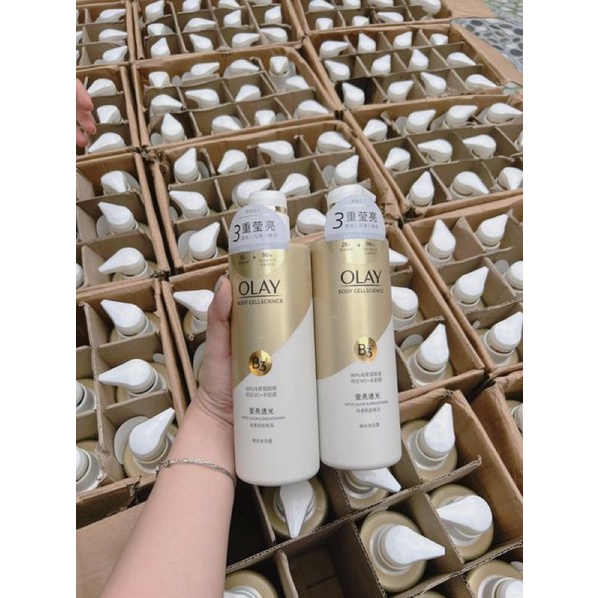 SỮA TẮM TRẮNG DA OLAY B3 VITAMINC 500ml BẢN TRUNG