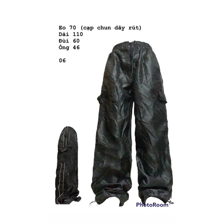 Quần gió túi hộp cargo Mã 150