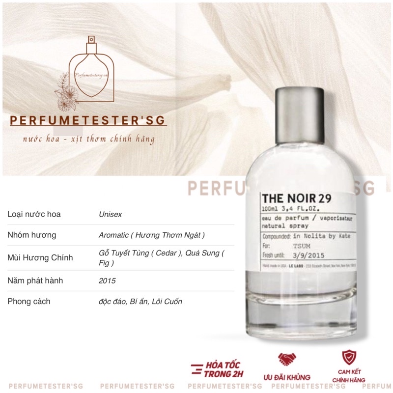 nước hoa Le Labo The Noir 29 -𝒑𝒆𝒓𝒇𝒖𝒎𝒆𝒕𝒆𝒔𝒕𝒆𝒓