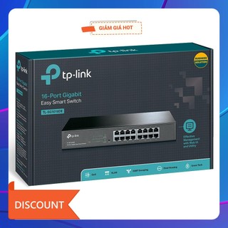 Thiết bị chia mạng tp-link tl-sg1016de 16 cổng gigabit