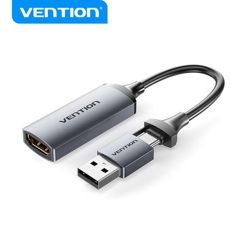 Vention Hộp Ghi Hình Video HDMI USB 2.0 1080P 60HZ HD Cho PS4 Game DVD