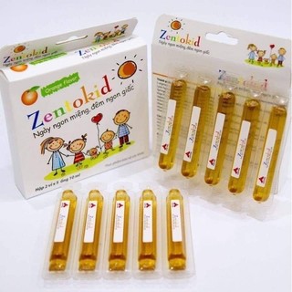 Zentokid, Siro ăn ngon ZENTO KID Giúp bé ăn ngon, ngủ ngon, tăng hấp thu, tiêu hóa tốt (hộp 10 ống)_ Chính hãng