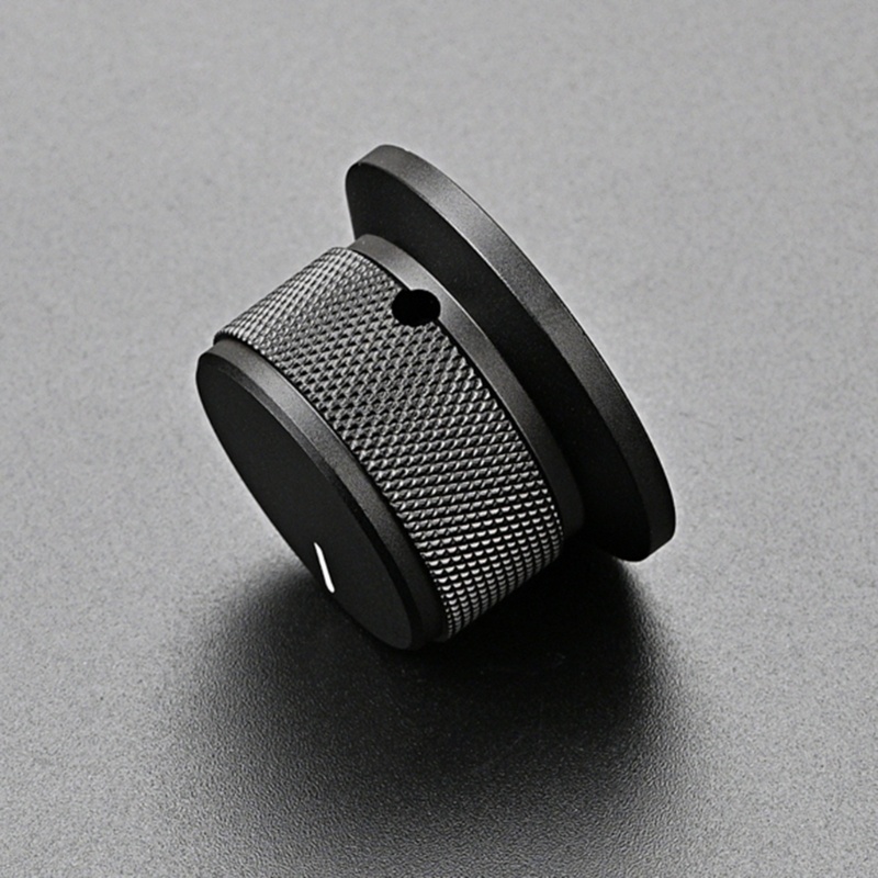 Núm Vặn Chiết Áp Bằng Nhôm Màu Đen 6mm 3 Loại Tùy Chọn