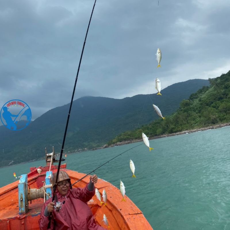 Lưỡi câu lông, lưỡi câu lông kim tuyến, lông kim tuyến nhiều màu sắc, Tiến Bens - Fishing