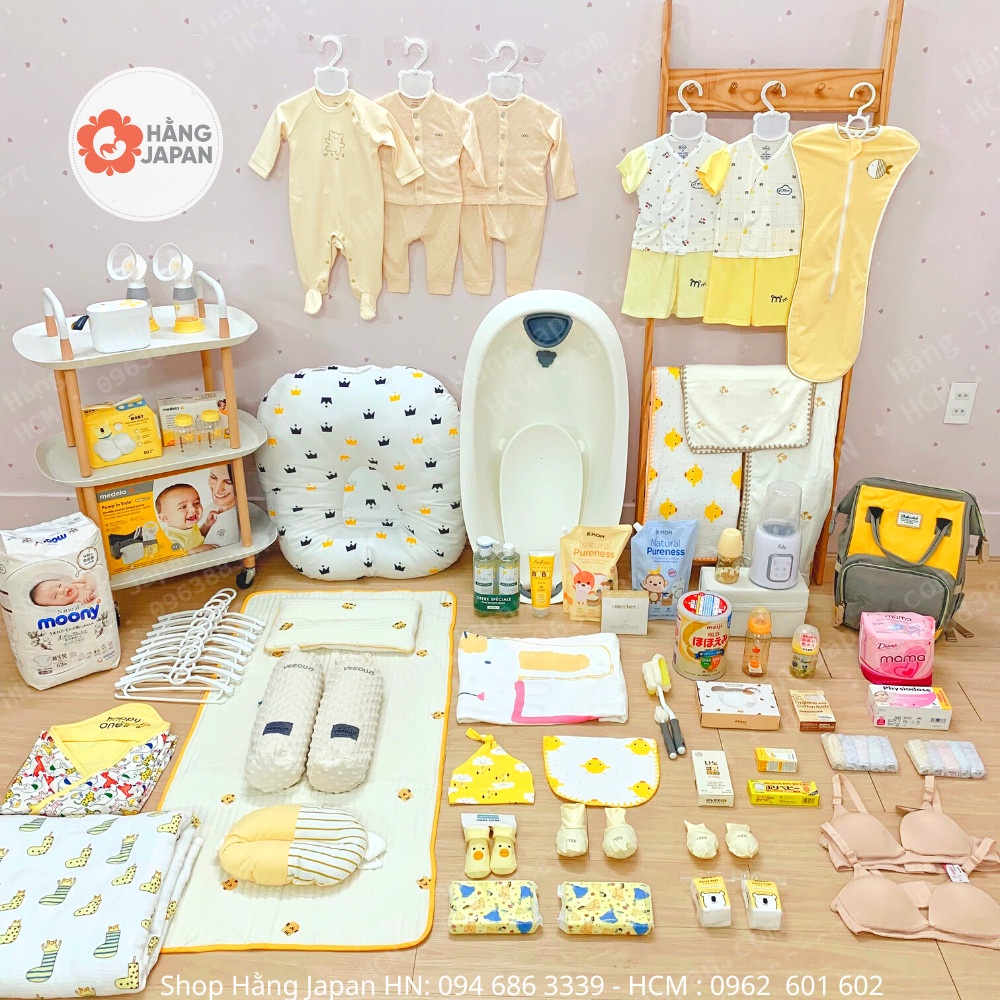 Combo đi sinh NẮNG VÀNG cho mẹ và bé