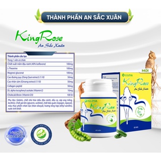 Viên uống kingrose an điều kinh an sắc xuân cân bằng nội tiết tố nữ - ảnh sản phẩm 5