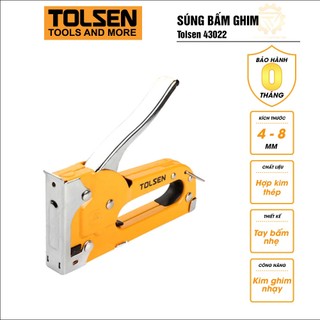 Kìm bấm ghim kim Tolsen 43022 công nghiệp đinh 4mm tới 8mm chính hãng