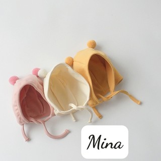 Mũ cục bông cho bé nhà Mina