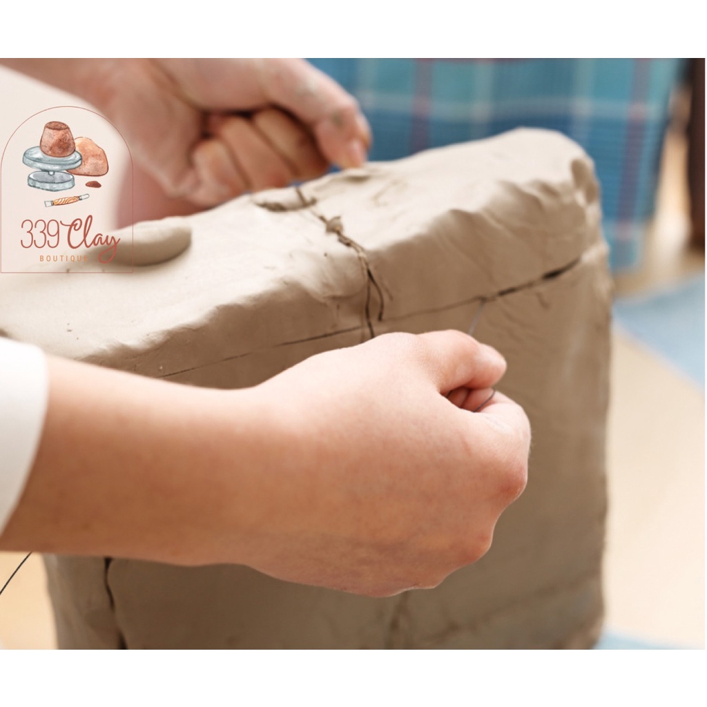 Đất sét trắng mịn làm gốm nguyên bản tự nhiên 1 kg