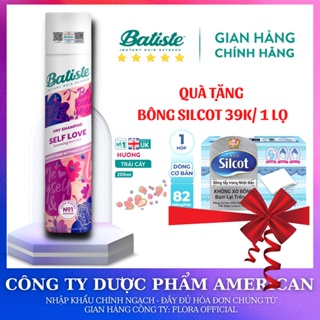Dầu Gội Khô Batiste Dry Shampoo SELF LOVE Beaming Berries - Hương Trái Cây 200ml