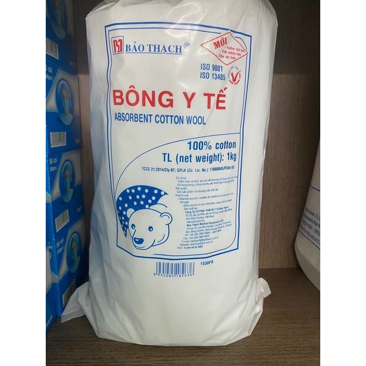 Bông gòn y tế Bảo Thạch 1kg