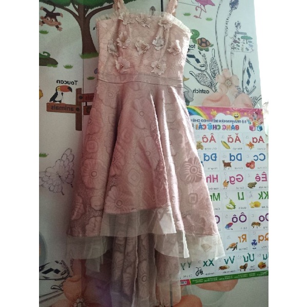 Đầm Ren công chúa đuôi tôm -eo 68