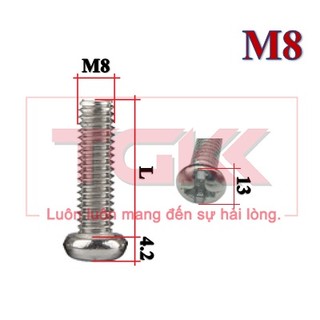 Bulong bảng điện mạ M8 (Túi 10)