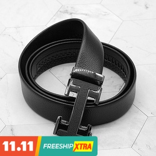Thắt Lưng Da Nam Cao Cấp Mặt Chữ H - Khóa Tự Động