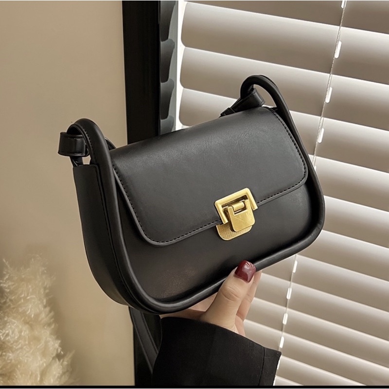 Túi xách nữ, túi kẹp nách khoá gập siêu xinh,siêu dễ thương