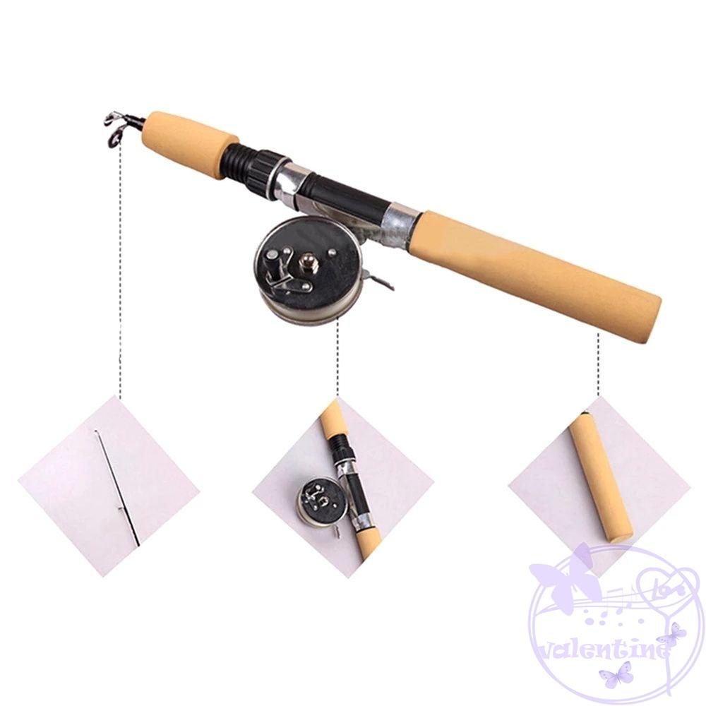 Cần Câu Cá Mùa Đông Chống Trượt Mini 3