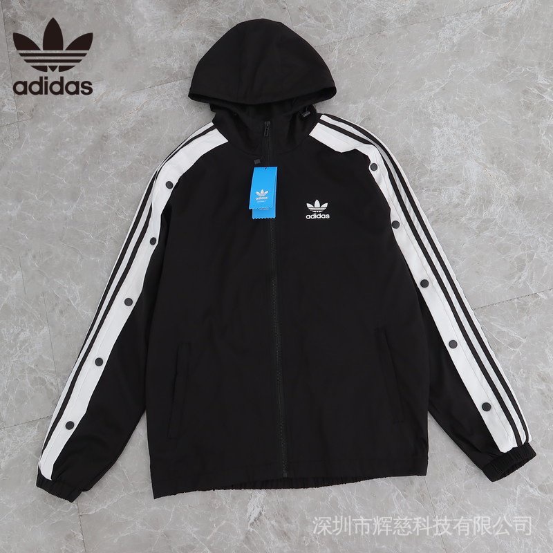 Áo Khoác Thể Thao Adidas 100% Chính Hãng Có Mũ Nam