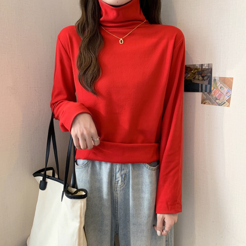 NRVP Áo Thun Nữ Dài Tay Phong Cách Hàn Quốc Mới 2023