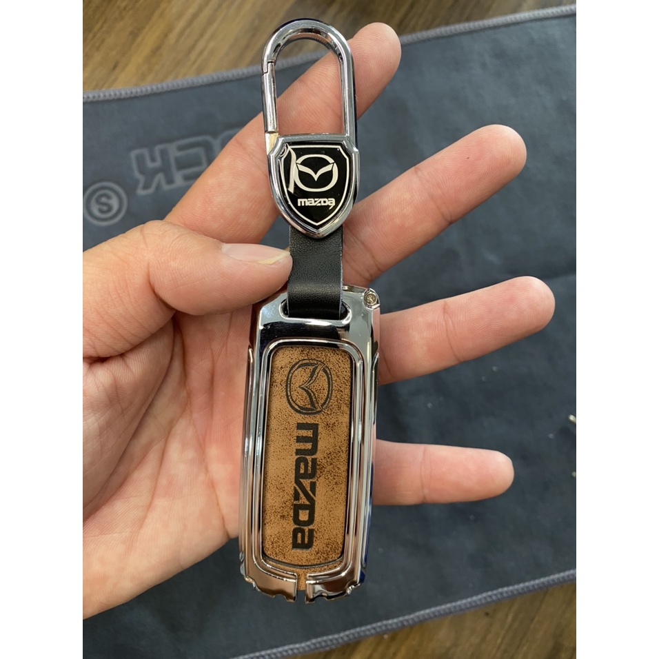 Ốp chìa khóa cao cấp xe Mazda mazda 3,cx5,cx8,cx9,mazda 2,mazda6