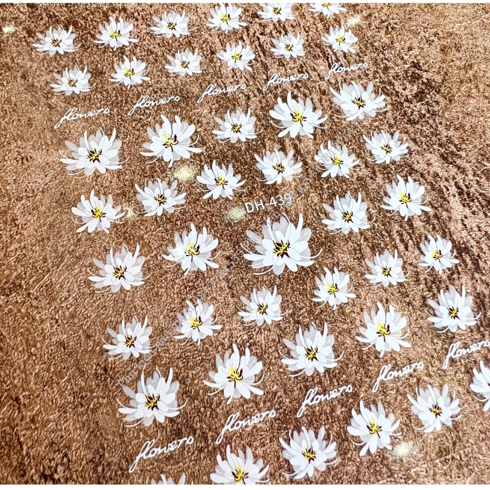 Sticker miếng dán móng DH 439, phụ kiện làm nail.