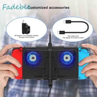 Cooling Fan with Bracket Game Console Dock Cooler for Steam Deck/Switch/OLED