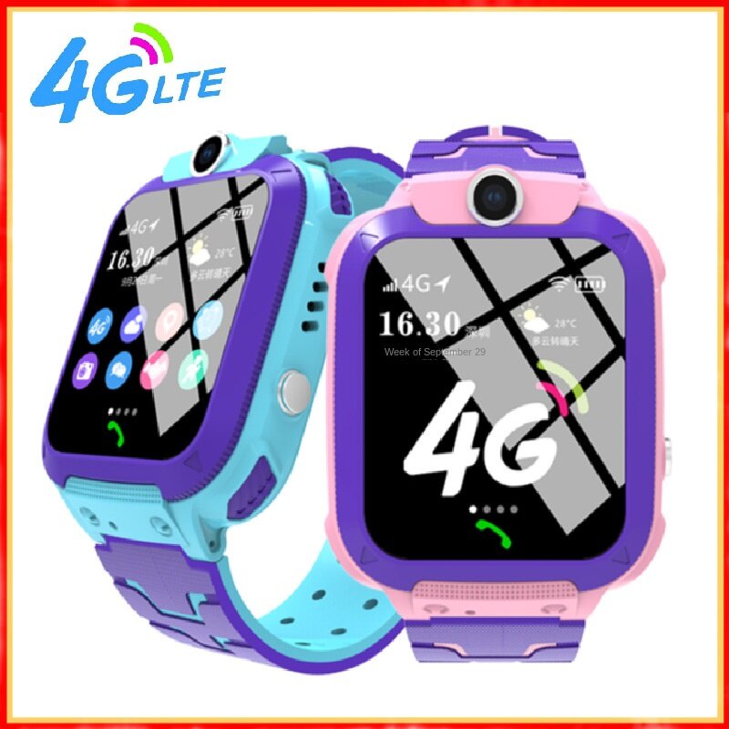 Đồng Hồ Điện Thoại Genius 4G All Netcom Có Định Vị Và Định Vị Dành Cho Học Sinh Trung Học Nam Nữ