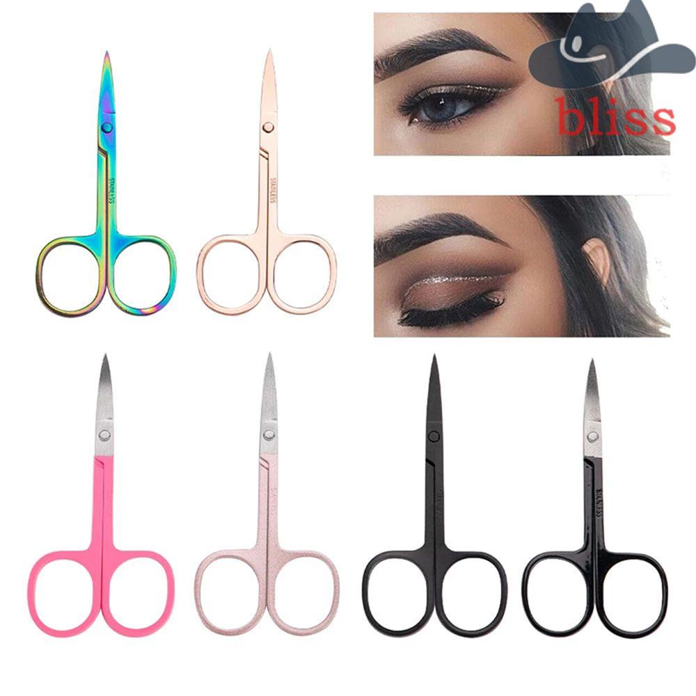 1 Kéo Cắt Tỉa Lông Mày Mini Trang Điểm Làm Đẹp