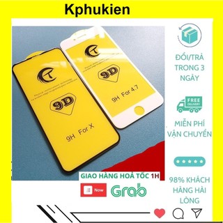 [Loại Xịn] Kính Cường Lực 9D Full Màn Iphone 6/6P /7/7P/ 8/8P /X/XS/XR /XSMAX /11/11PROMAX