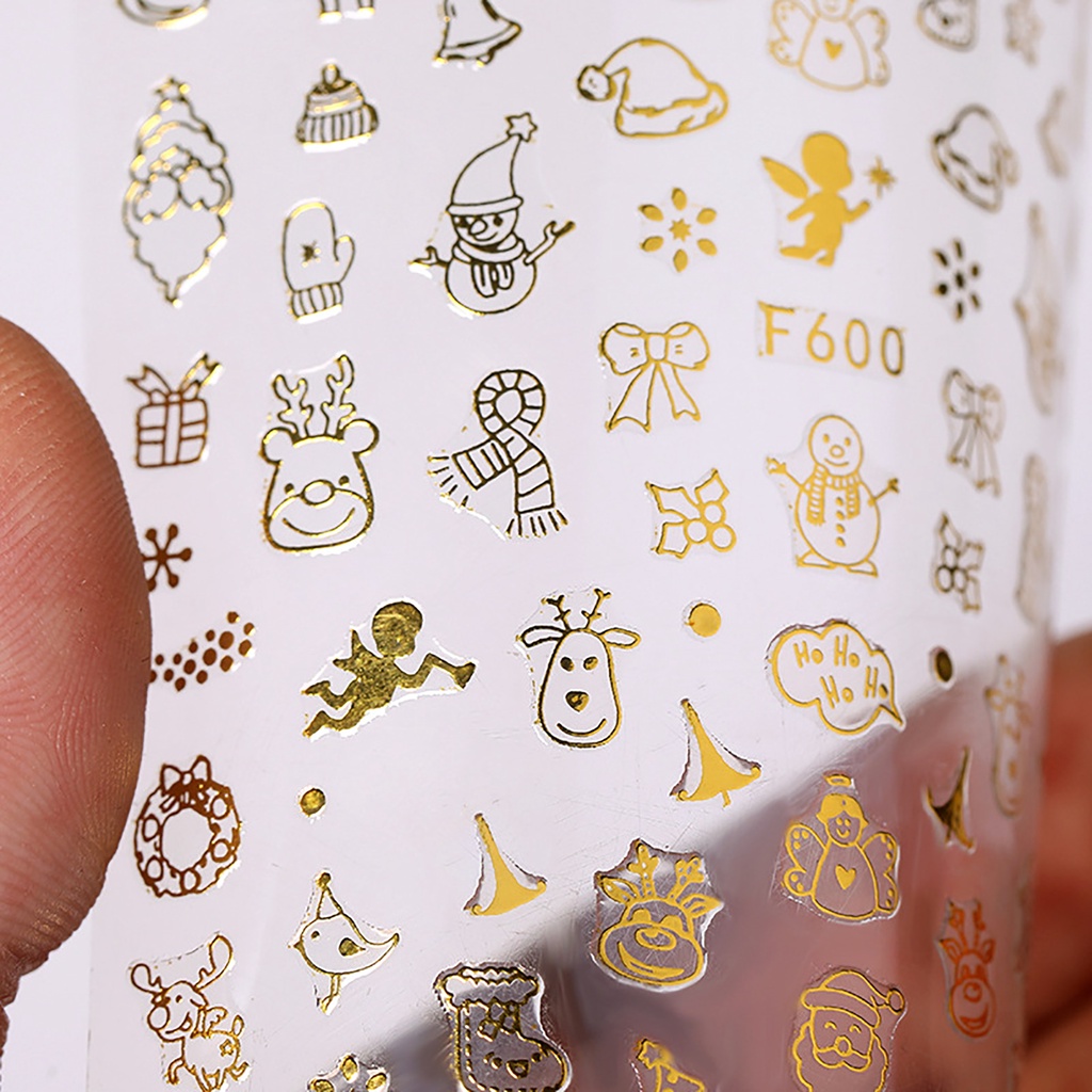 Miếng Dán Móng Tay Nhiều Họa Tiết Dễ Dán Dành Cho Nữ