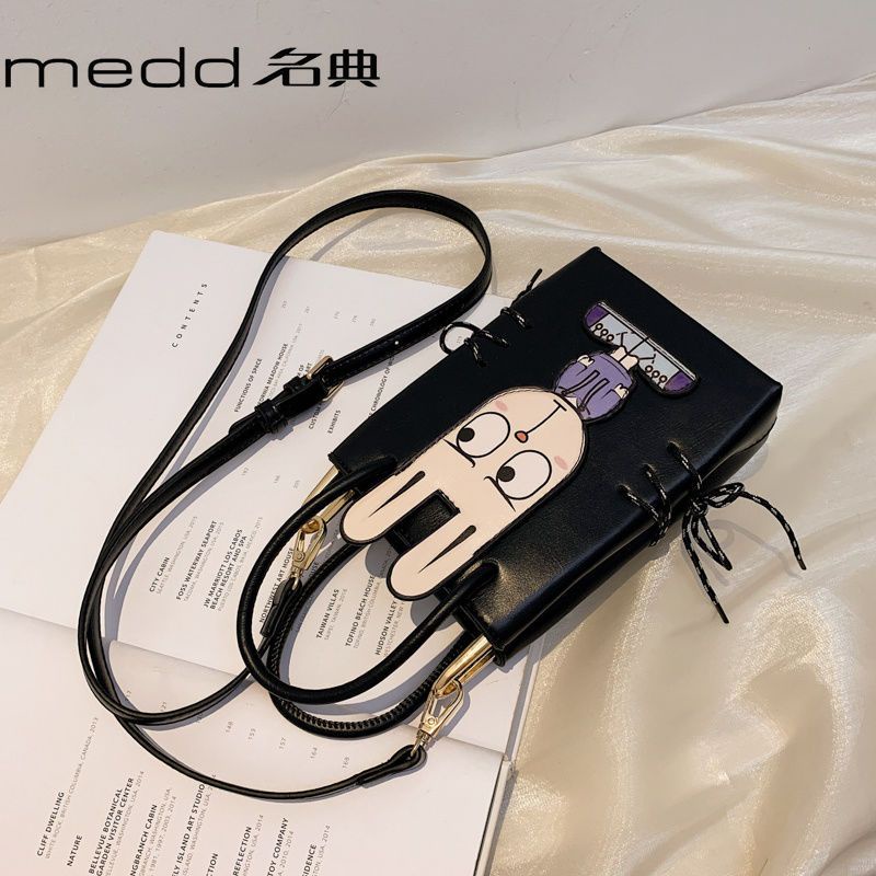 Túi Đeo Chéo Đựng Điện Thoại Họa Tiết Hoạt Hình Phong Cách Hàn Quốc Dễ Thương Thời Trang Mùa Hè Cho Nữ