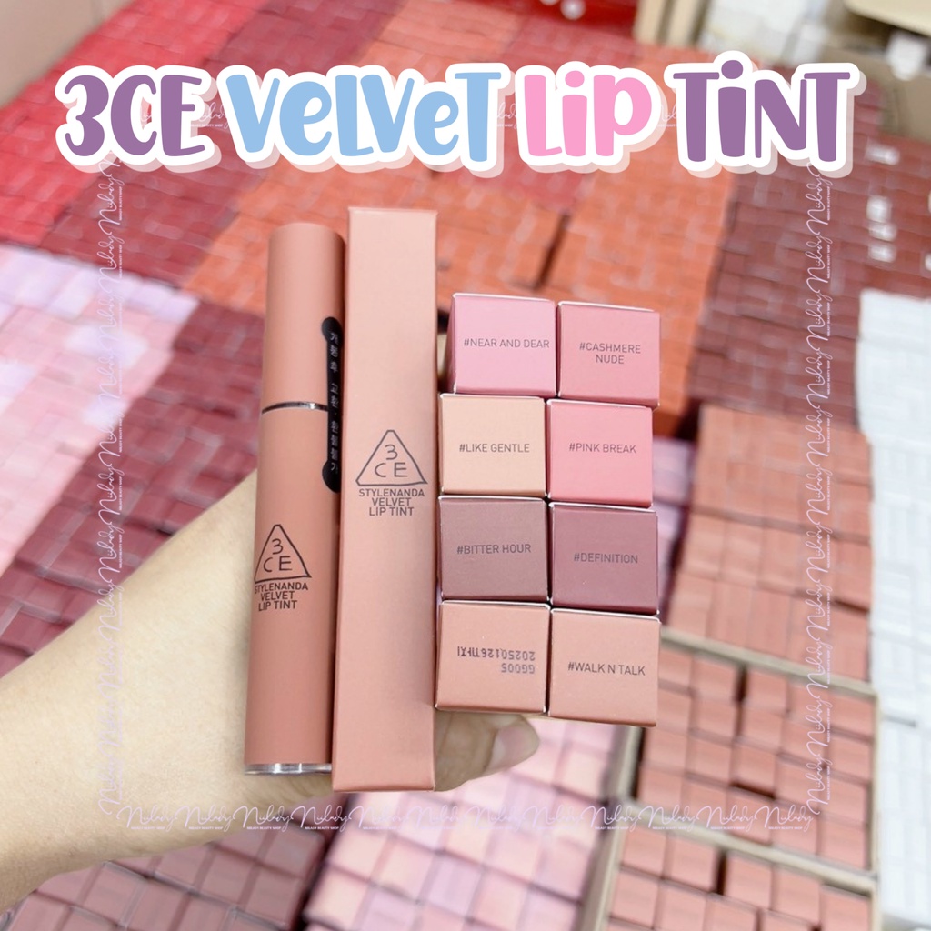 Son kem 3CE Velvet Lip Tint