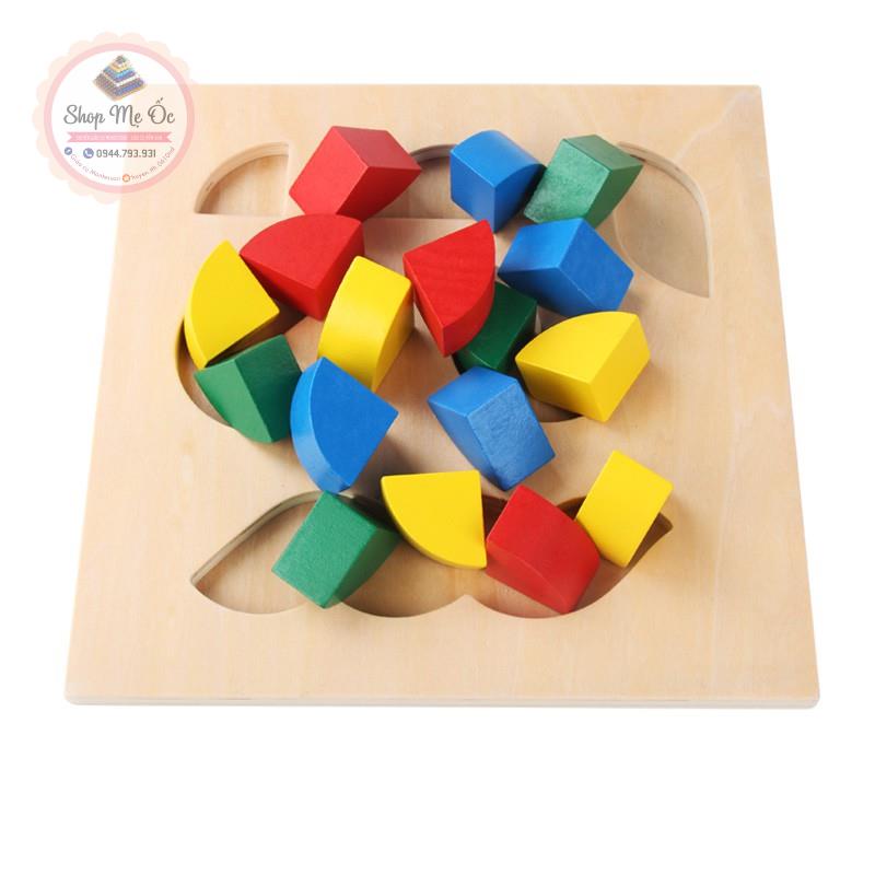 Ghép hình hình dạng không đồng dạng - Irregular shape tray