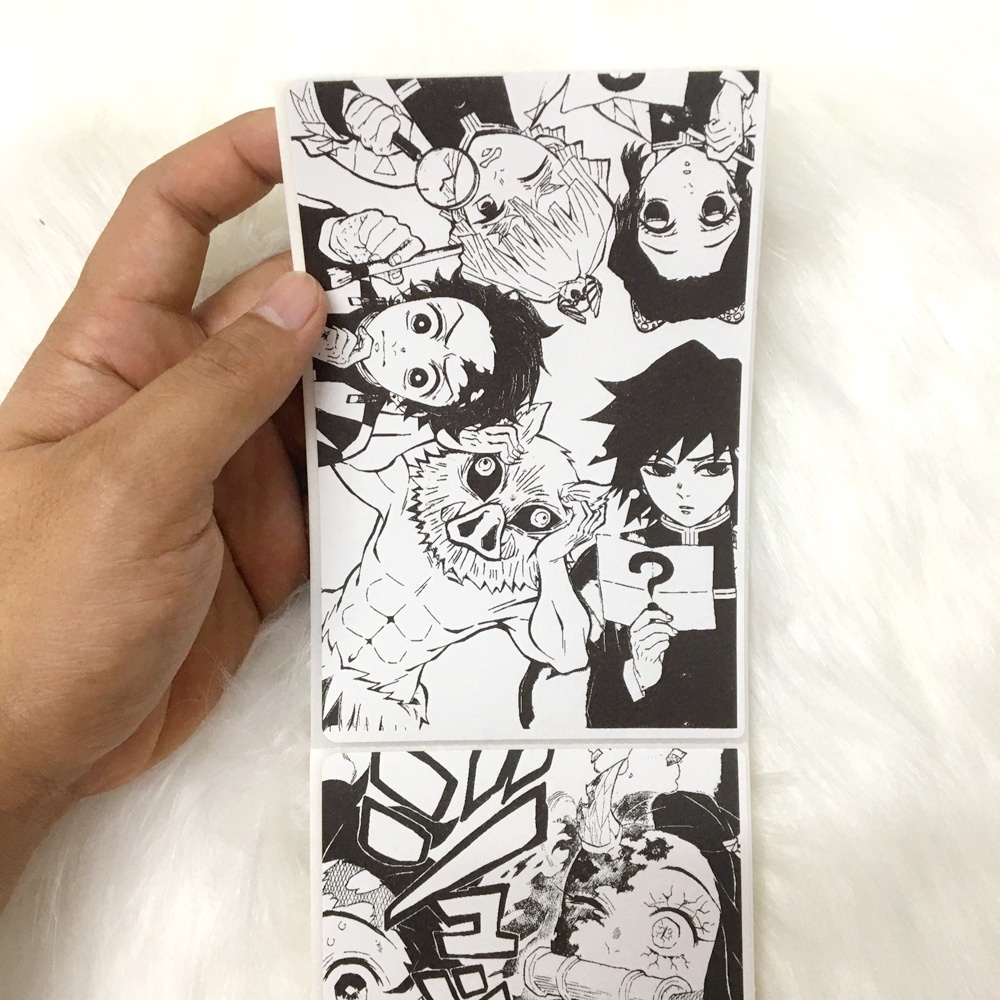 Giấy dán tường anime manga kimetsu No Yaiba Thanh gươm diệt quỷ Poster One Piece, tranh dán tường decor phòng cực đẹp