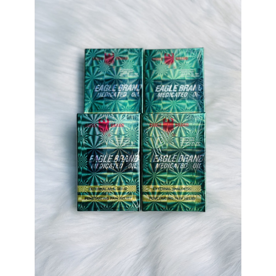 Dầu gió con ó  Eagle Brand Medicated Oil Refresh 24ml Singapore