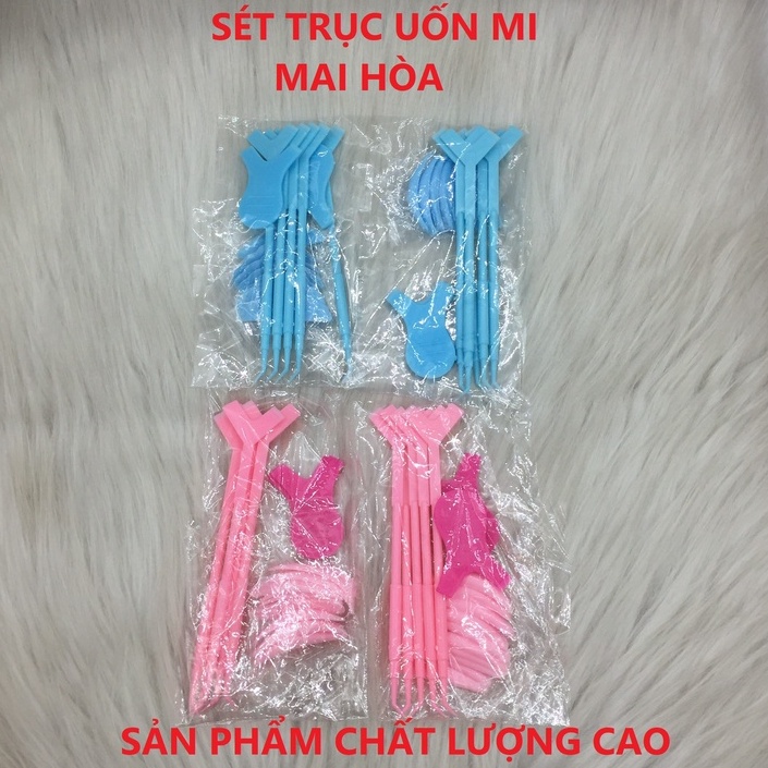 Set trụ uốn mi - combo trục uốn mi - Dụng cụ nối mi