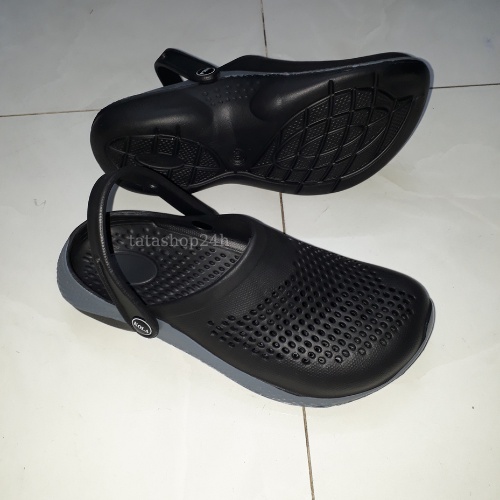 Dép Crocs unisex siêu nhẹ - Sục lỗ bít mũi nam nữ đi mưa siêu bền tatashop24 - SL019 | BigBuy360 - bigbuy360.vn