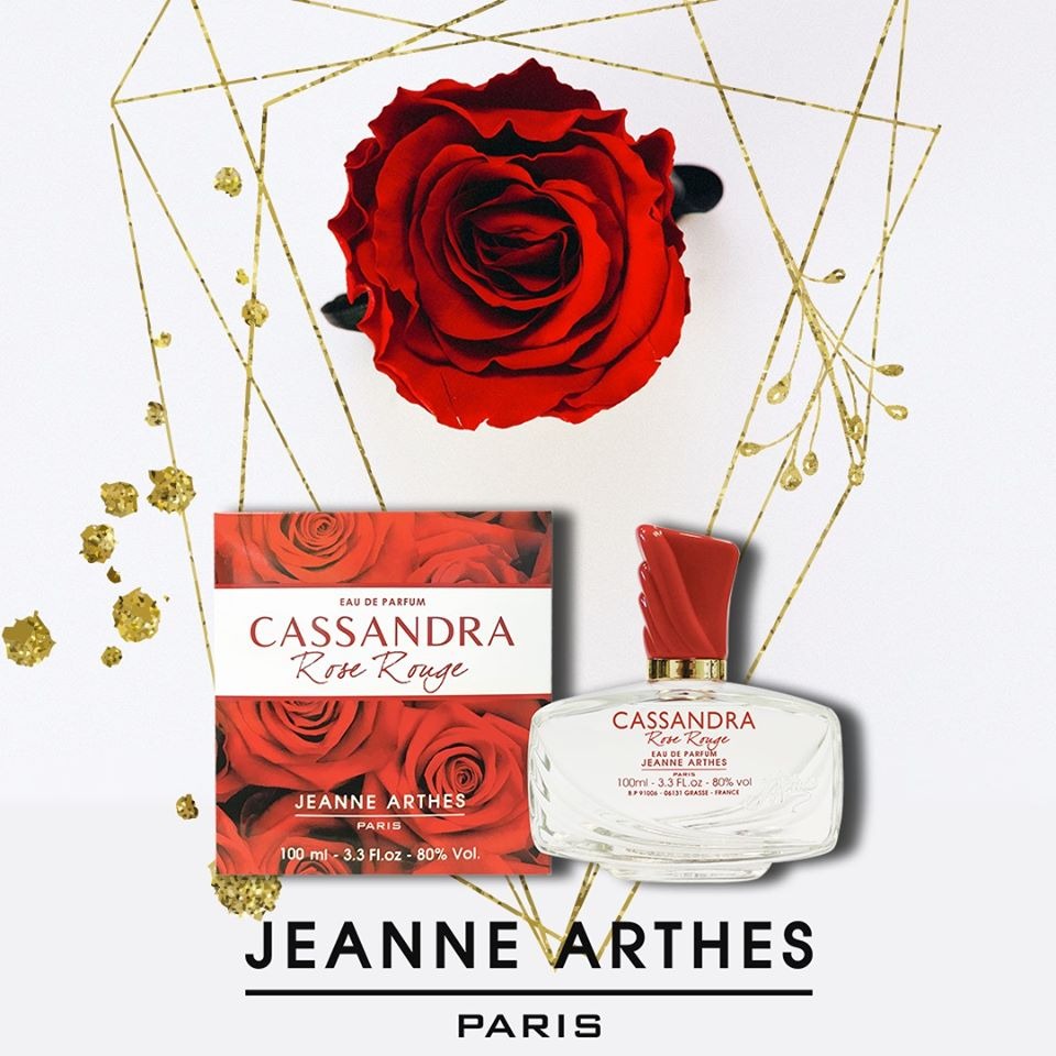 Nước hoa Pháp JEANNE ARTHES PARIS - Cassandra Rose Rouge EDP 100ml