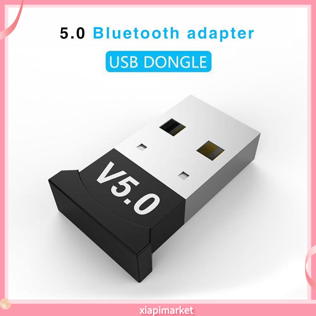 Usb Thu Phát Âm Thanh Bluetooth 5.0 Mini Không Dây Cho Pc Laptop Tai Nghe