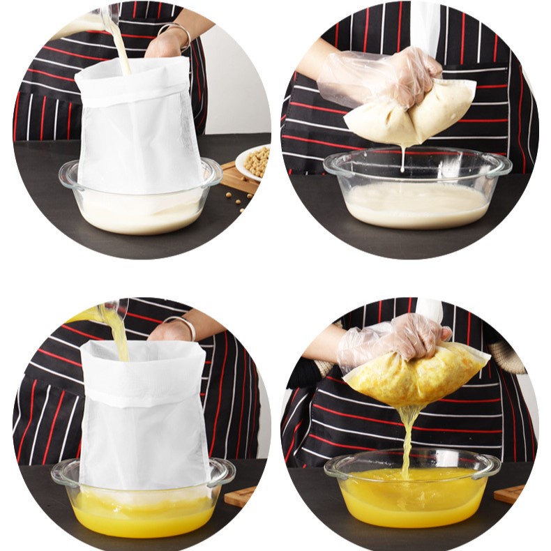 Túi lọc đa năng, túi lọc sữa đậu nành, lọc sữa kích thước 24x36cm