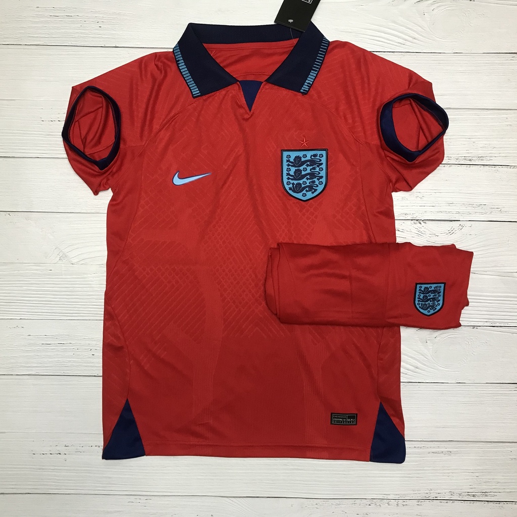 Áo Bóng Đá Đội Tuyển Anh - chất POLYESTE Thái Cao Cấp