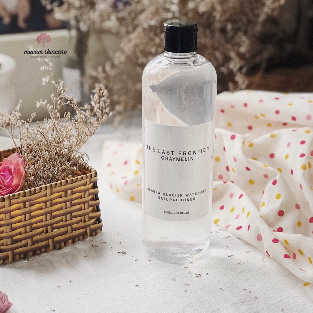Nước Hoa Hồng Dưỡng Da The Last Frontier Graymelin Alaska Glacier Water 85% Natural Toner 500ml