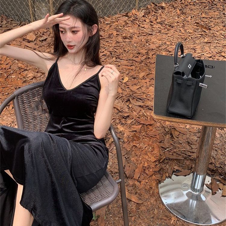 COZOK Đầm Đuôi Cá Không Tay Ôm Dáng Gợi Cảm Dành Cho Nữ