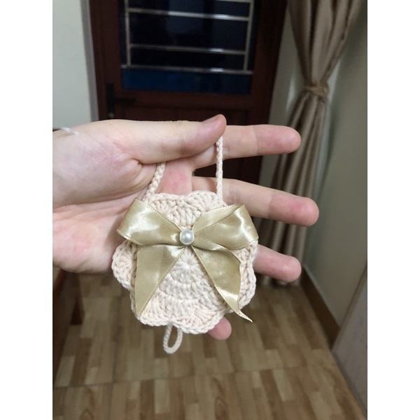 Túi đựng tỏi cho bé gái handmade made by hương